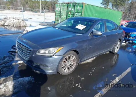 2015 Hyundai Genesis 3.8 z USA, uszkodzony, nr VIN KMHGN4JE1FU074400